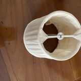 Lampe bougeoir blanc baroque