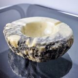 White alabaster ashtray by Romano Bianchi, Italy, 1970