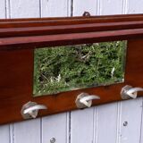 Art deco wall coat holder