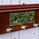 Art deco wall coat holder