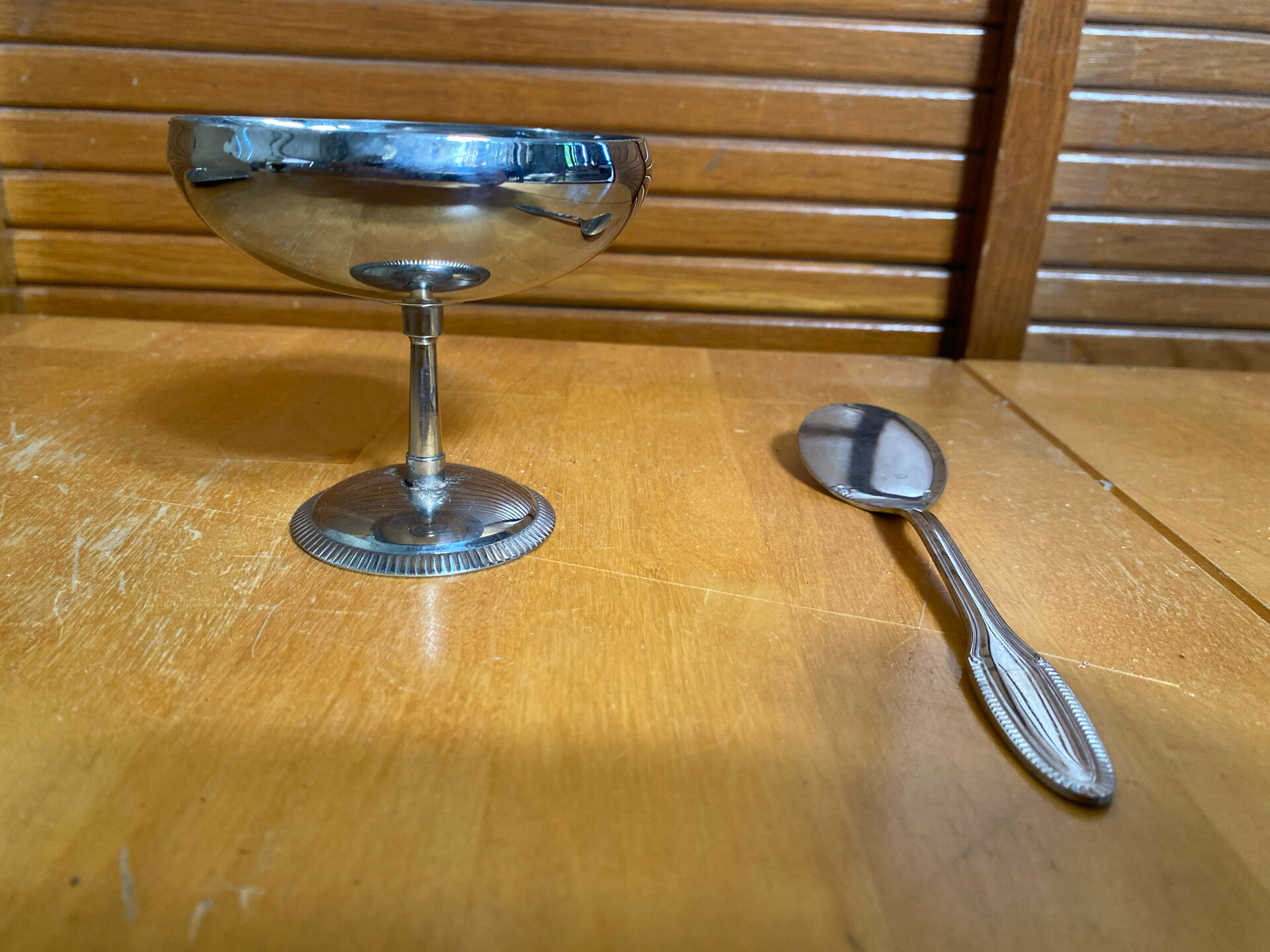 Service à glace rémy letang plateau + 6 coupes + 6 cuillères vintage #