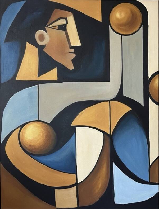 Diptyque « Conversation Géométrique » Olisch