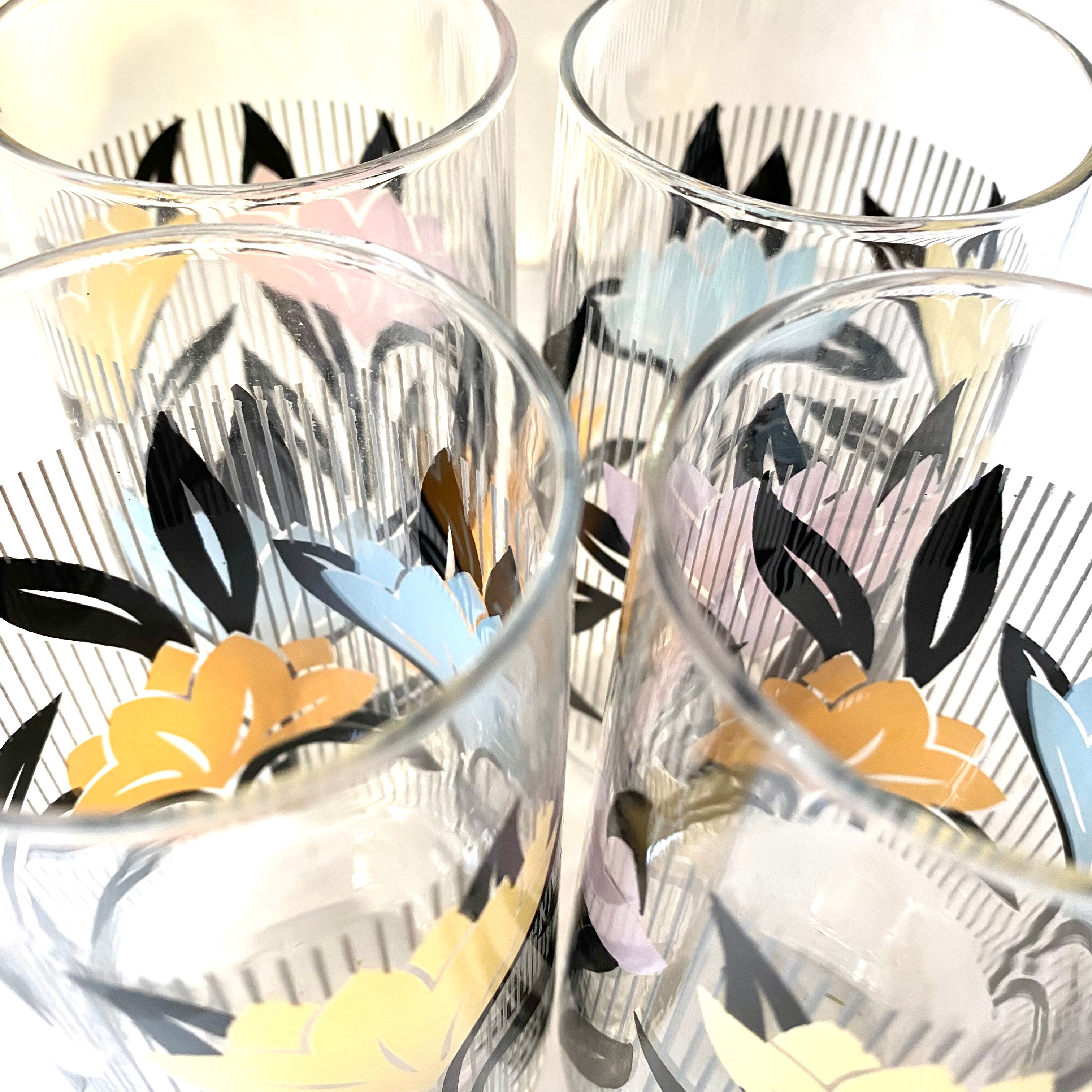 Vintage water glasses