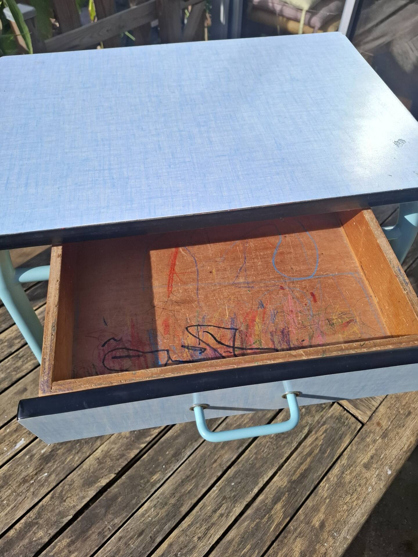 Child's desk formica