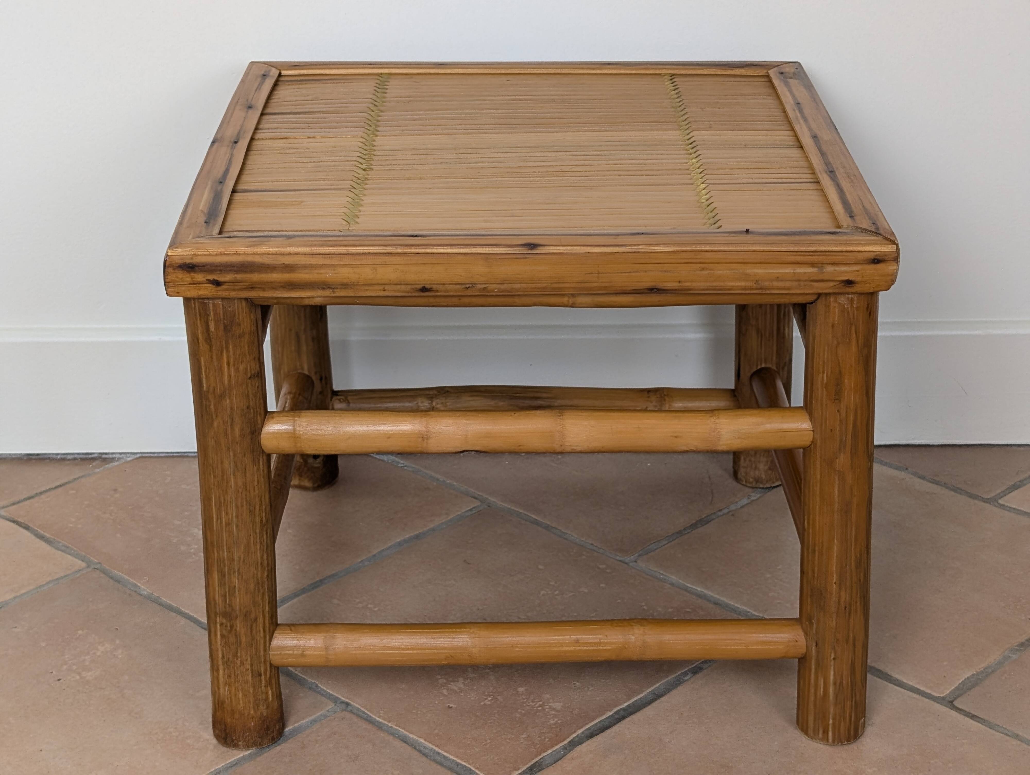 Chevets / bouts de canapé bambou