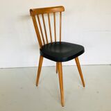 Suite of 4 chairs bistro Baumann, 50s