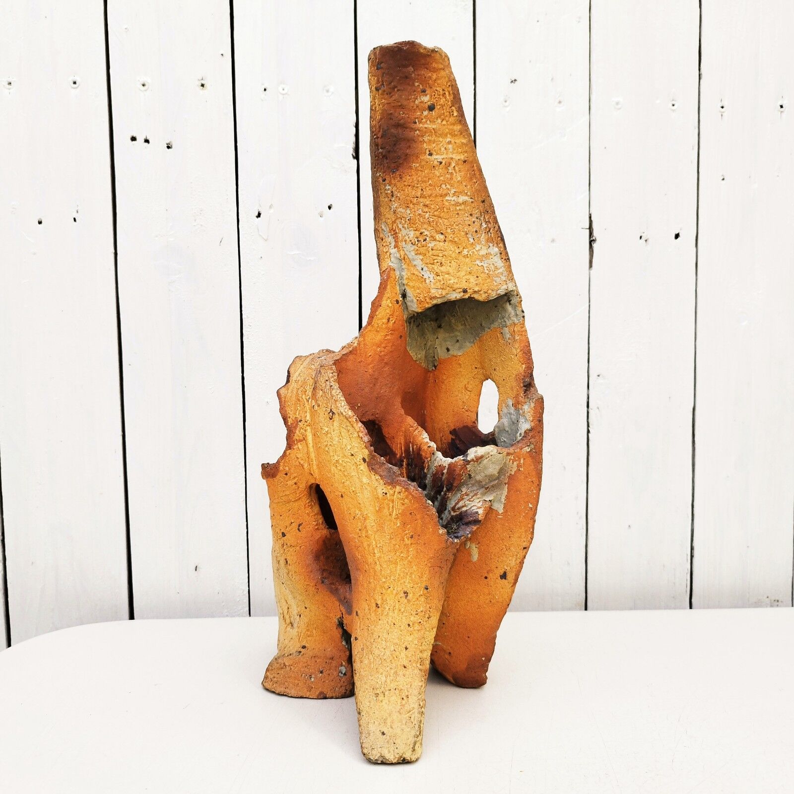 Vintage vase in sandstone