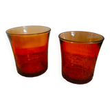 Verres ambrés