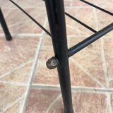 Vintage side table with magazines rack 1960