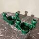 Pair of ceramic candlesticks