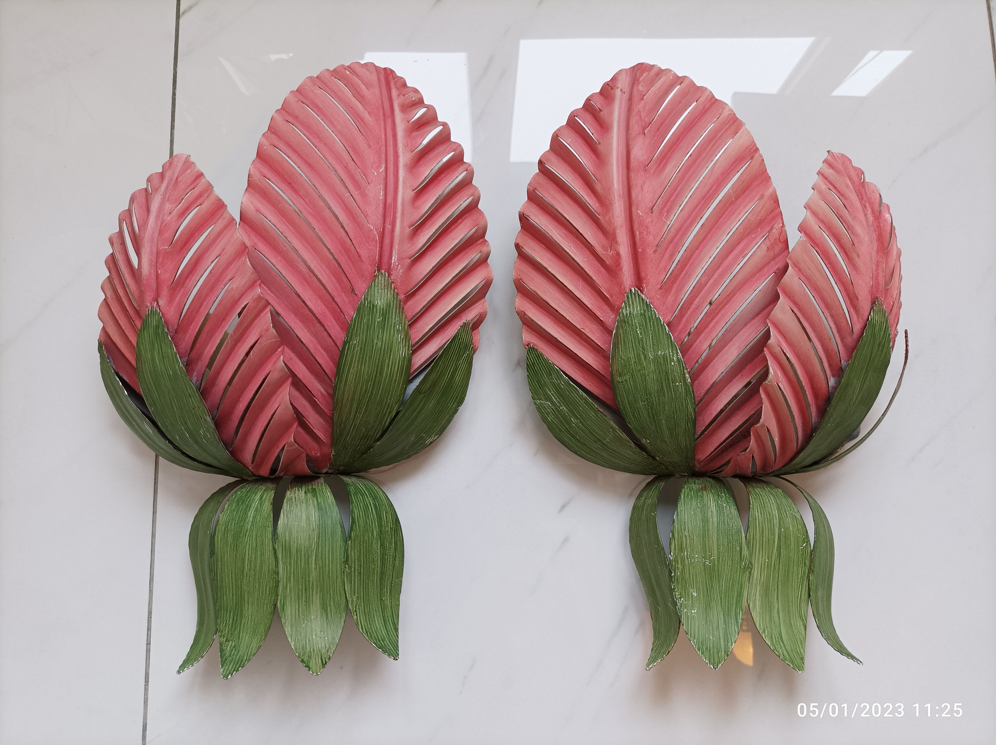 Duo wall lamps sheets