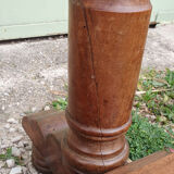 Pray to God in solid walnut