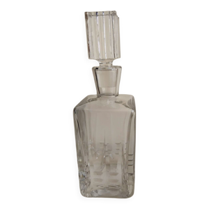 carafe à wisky en cristal
