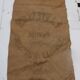 Old burlap bag "Letessier Minoterie"