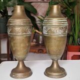 Vase en laiton