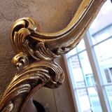 Baroque style gilded mirror