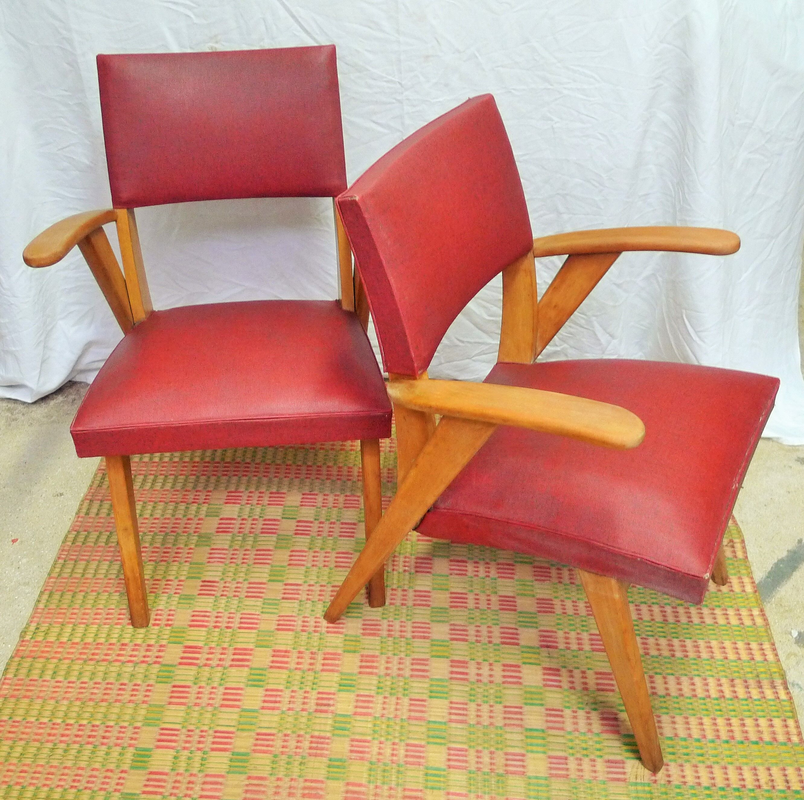 Series of 4 seats 60s