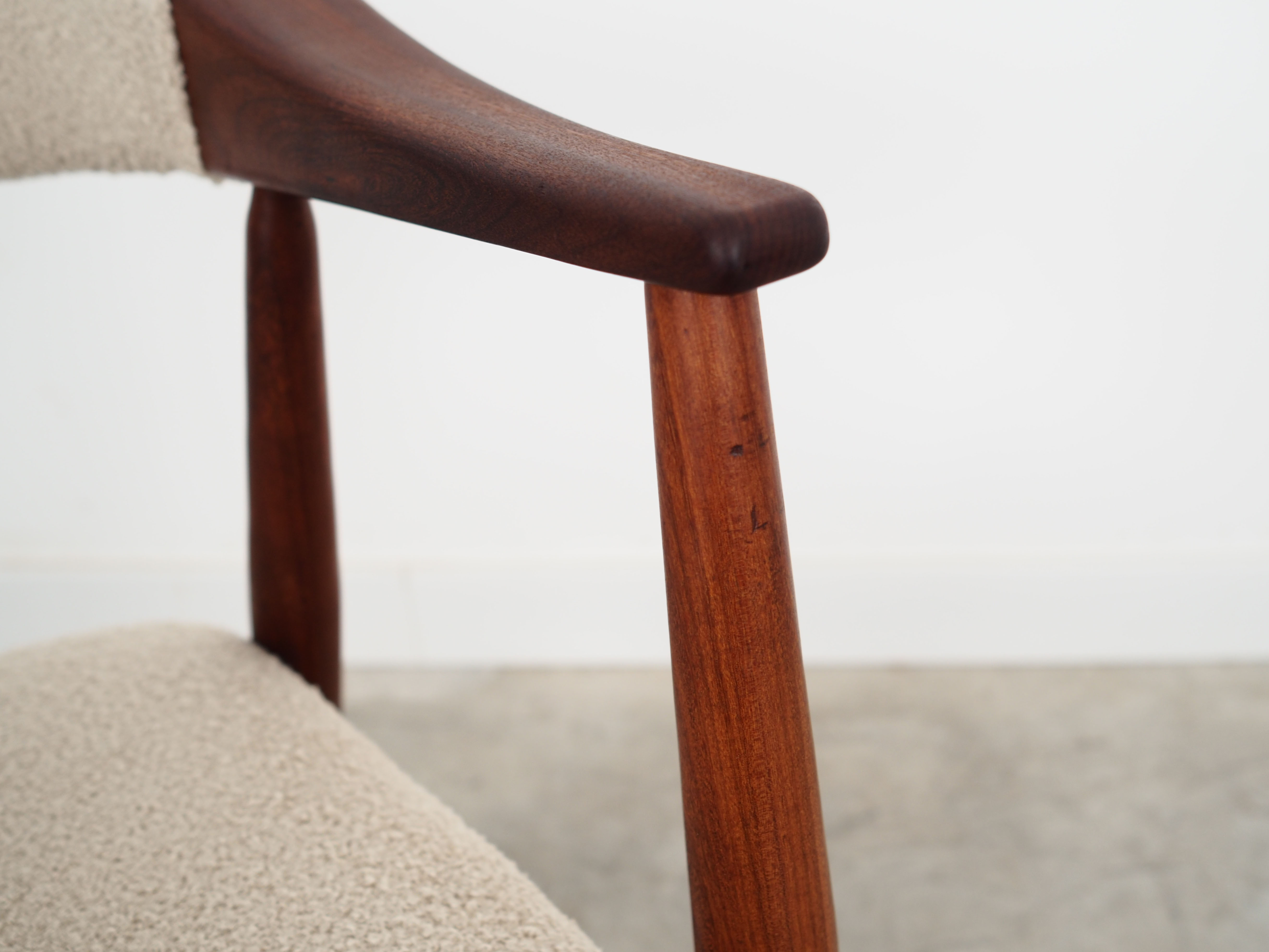 Teak chair, Danish design, 1960s, designer: Th Harlev, production: Farstrup Møbler