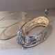 Antique Silver Cup Rose Silver & Crystal Jardiniere Decorative Bowl Cup