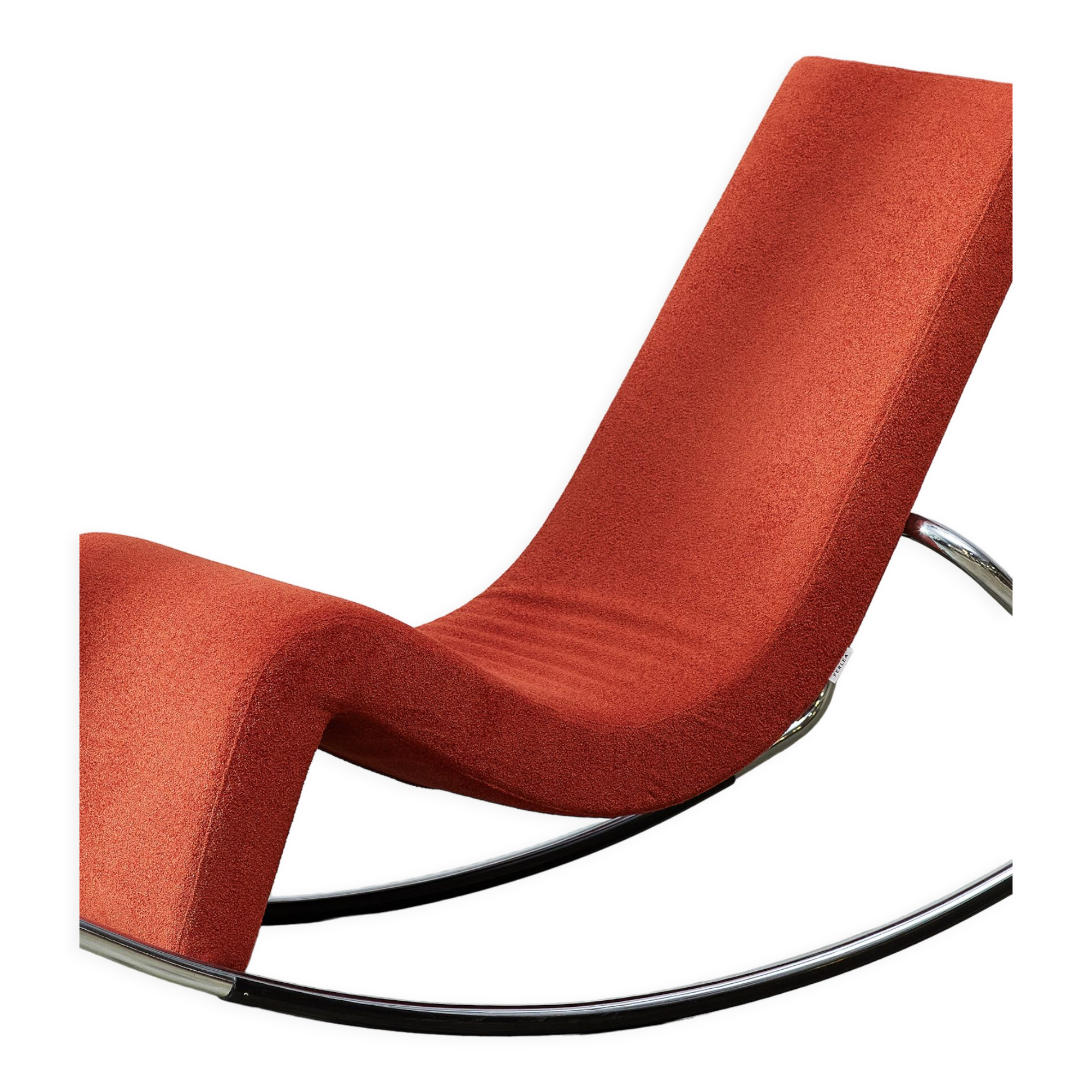 Rocking chair Dozy par Enzo Berti pour Ferlea