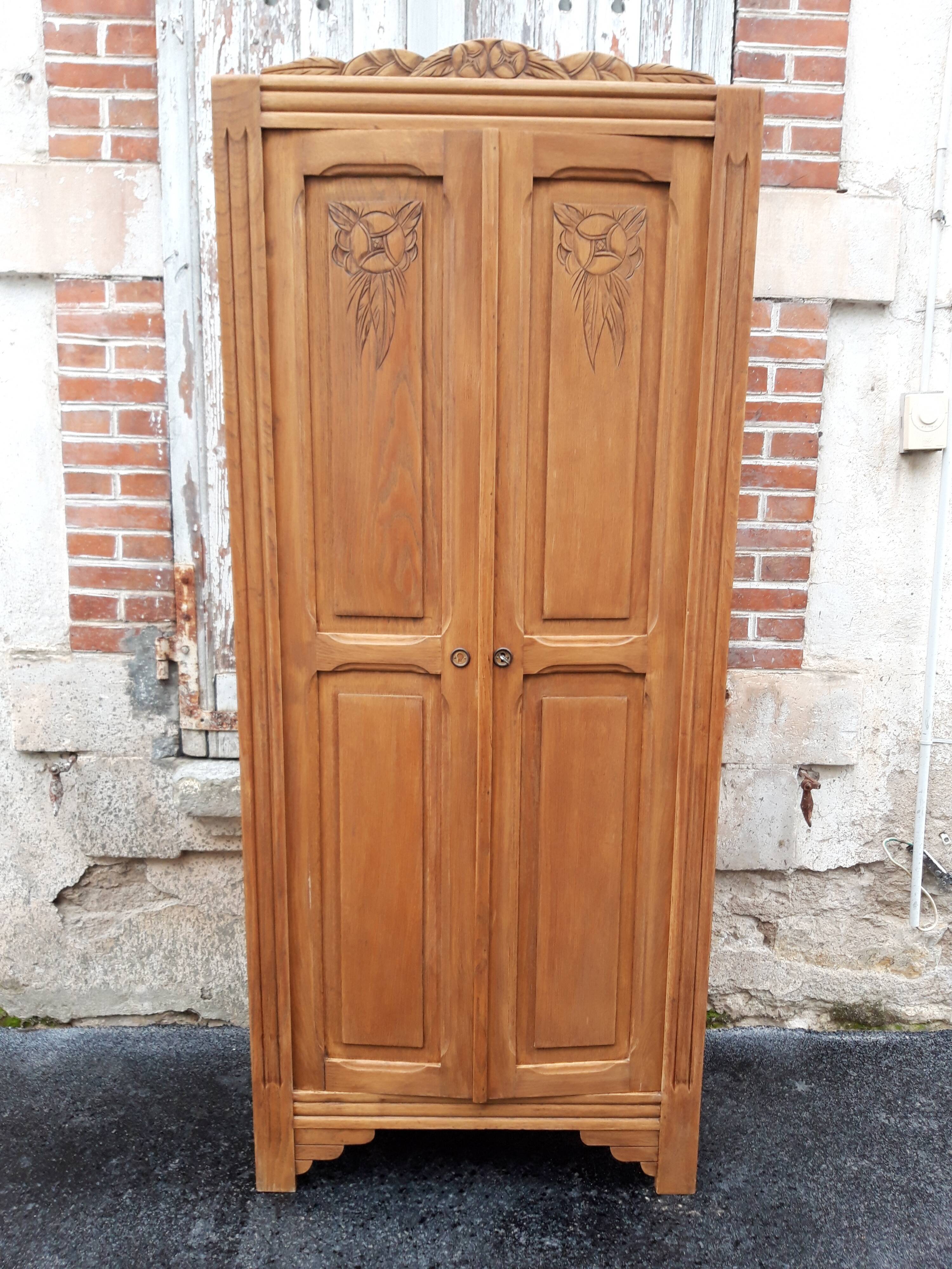 Parisian Art Deco wardrobe