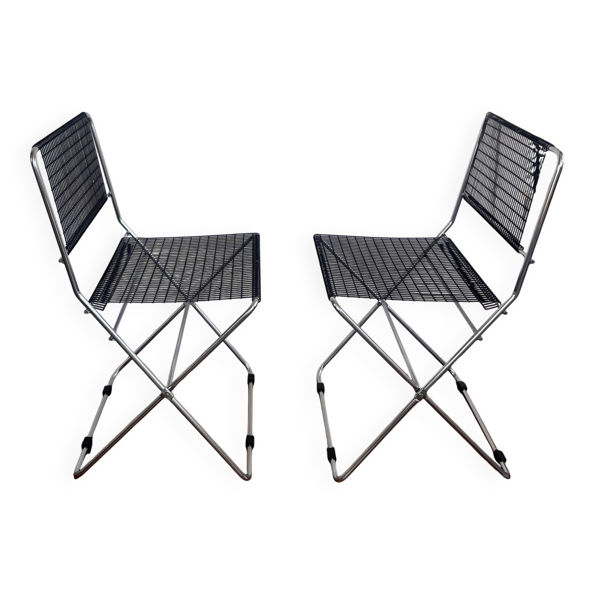 Two chairs by De Marco & Rebolini for Robots - 1970s