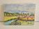 Oil Painting on Canvas Landscape of Occitanie - Signed Fernand Brenas