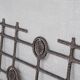 Brutalist metal mid-century wall hanging or decorative artwork (no.3)