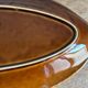 Sarreguemines fish barbotine dish 1970