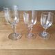 Lot de 3 verres anciens