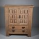 Cabinet vintage en chêne blanchi
