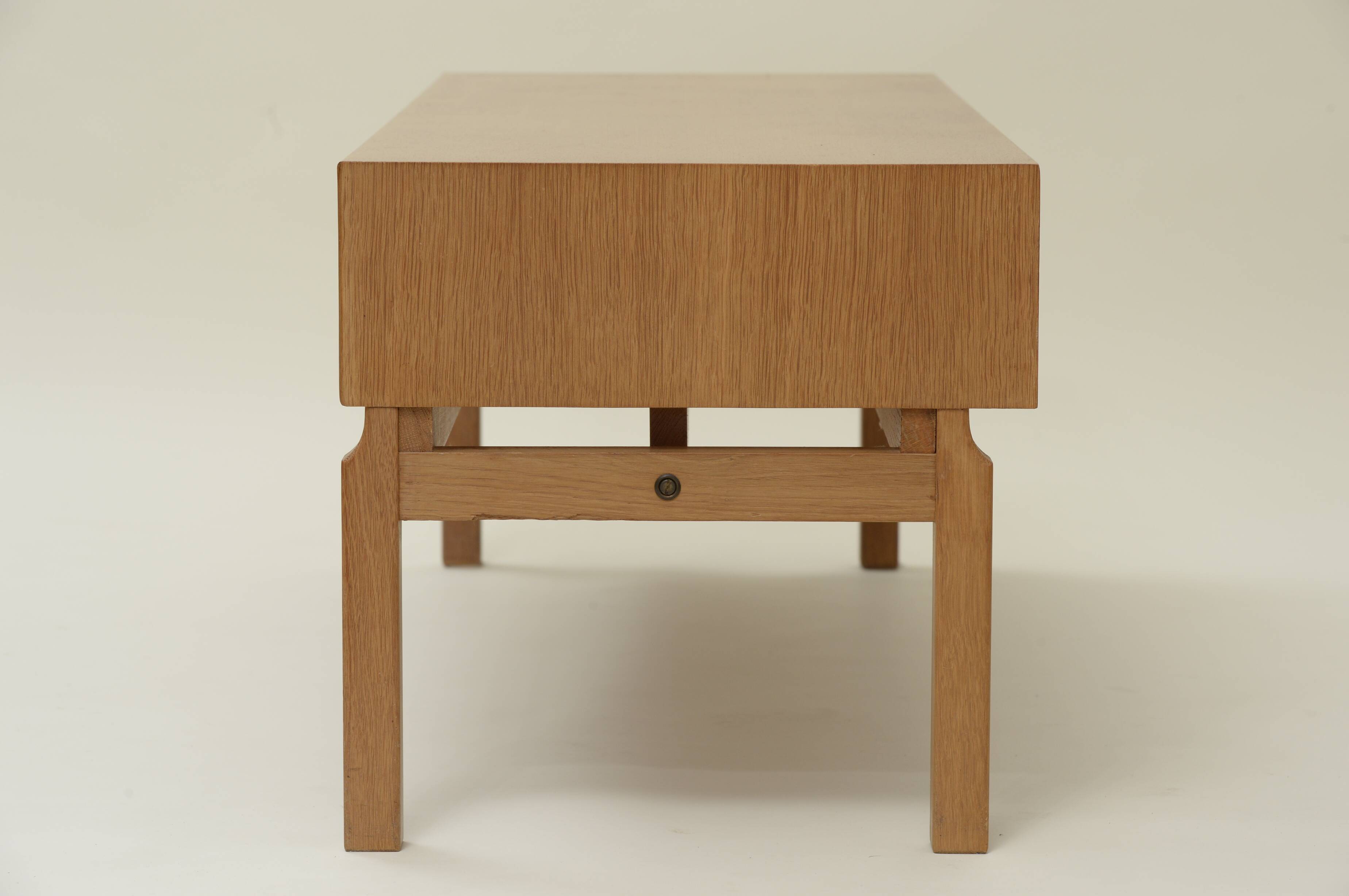 Light oak coffee table by marian grabinski ikea