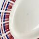 Oval plate Badonviller, "Scottish" model, Art Deco, 1930