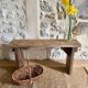 Wooden bedside table
