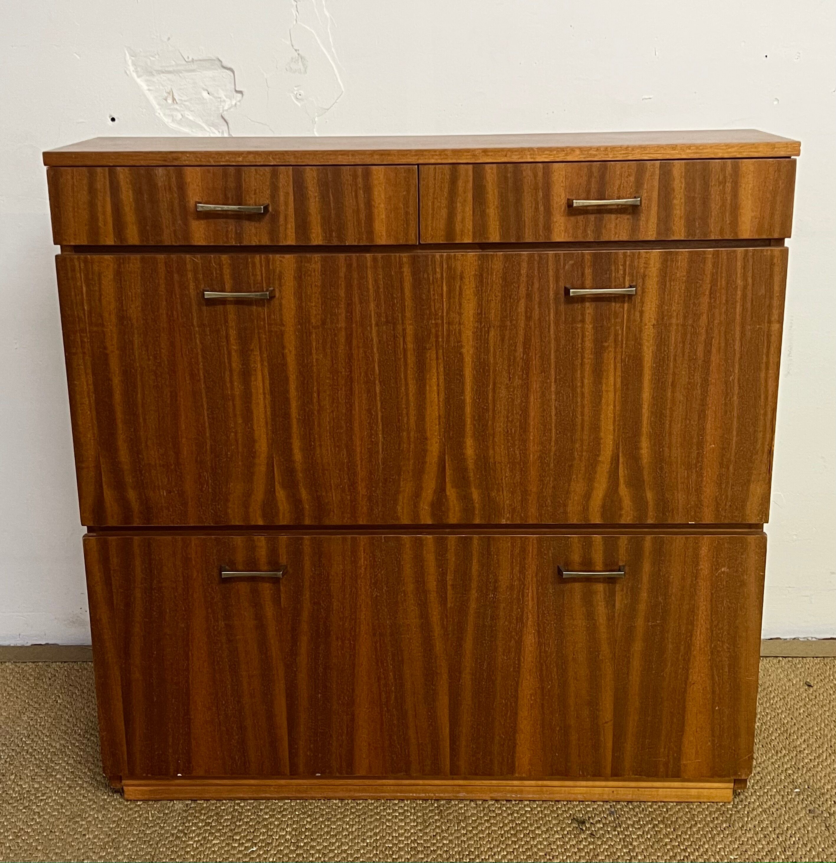 Vintage shoe cabinet