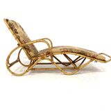 Chaise longue en rotin, Suède, 1960