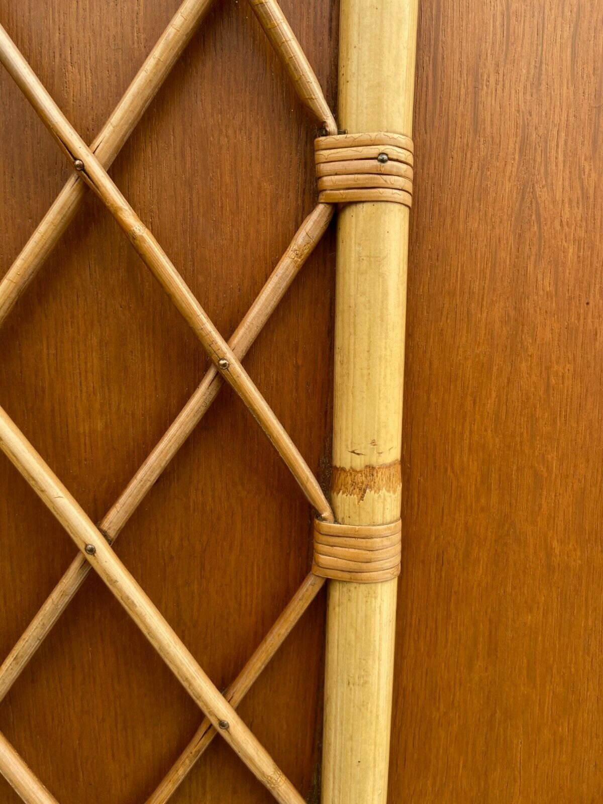 Rattan wardrobe 1950