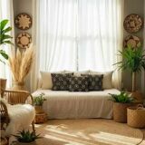 Bogolan Cushion - Handmade Malian Textile