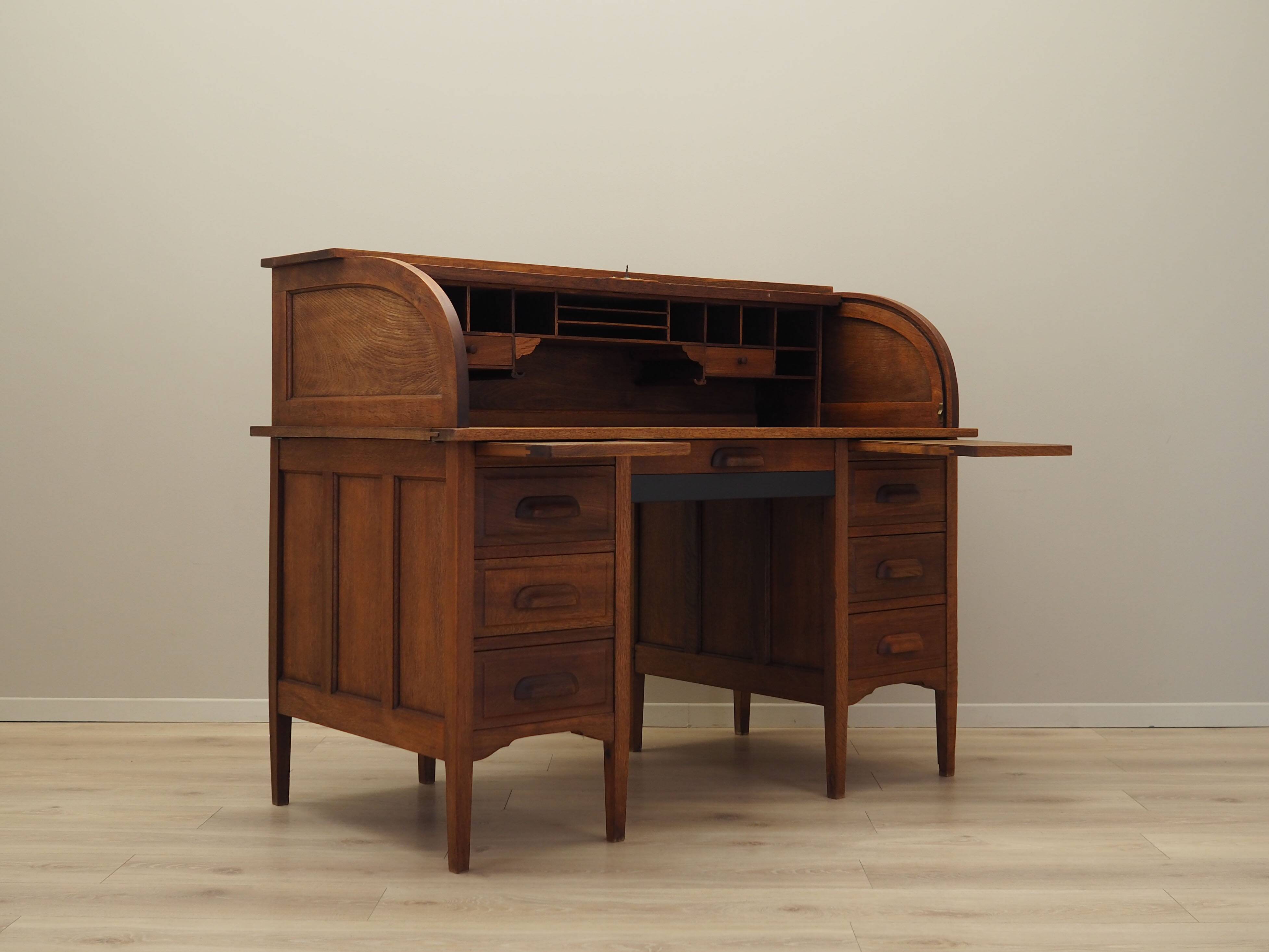 Oak desk, Danish design, 1950s, production: Denmark