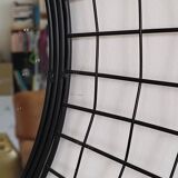 Designer wrought iron mirror - large format