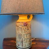 Mid-Century Scandinavian Bava Ceramic Lamp in Modern Style, 1960s