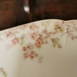 Limoges porcelain compotier present Franck Haviland decorated