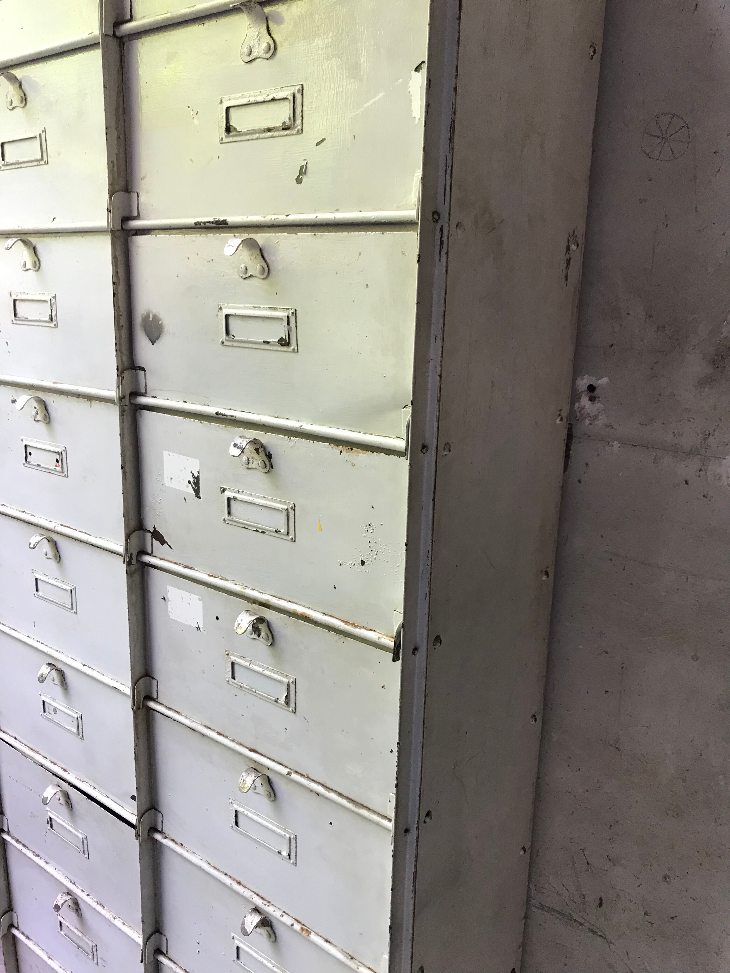 Antique clamshell Cabinet