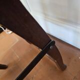 Chaise escabeau de bibliothèque