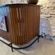 Vintage 1960 ceramic corner bar