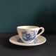 French Vintage Luneville porcelain coffee set