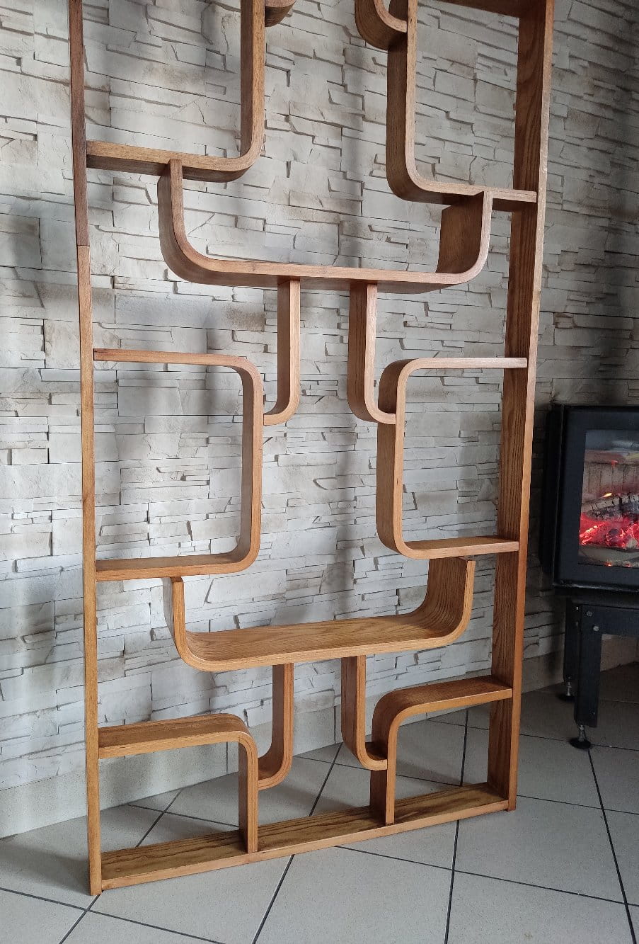 Room divider by L. Volák for Dřevopodnik Holešov, Czechoslovakia, 1960s