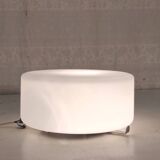 Bauhaus design ceiling light or wall lamp with opaline globe - mid 20th century.