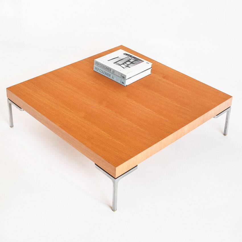 "Charles" coffee table. Oak wood. Antonio Citterio for B&B Italia.