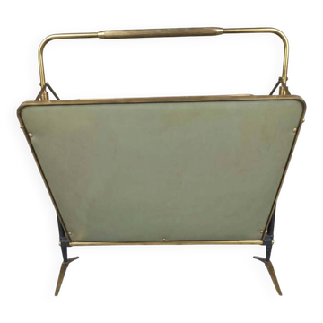Cesare Lacca, attributed, magazine rack.